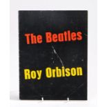 The Beatles Roy Orbison 1963 programme, for the Beatles third nationwide package tour with Roy