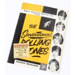 The Rolling Stones 1964 Concert Programme with Ipswich Gaumont Theatre Ticket dated Friday October