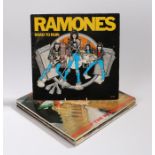 9 x Punk LPs to include Ramones - Road To Ruin, Sire SRK 6063. The Undertones - S/T, Sire SRK