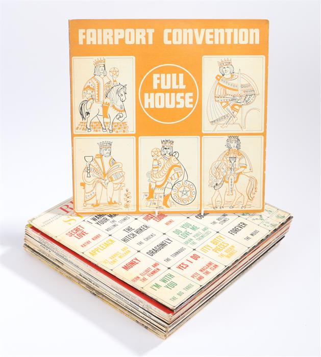 20 x Mixed 1960s LPs to include Fairport Convention, Full House ILPS 9130. Ready Steady Go,