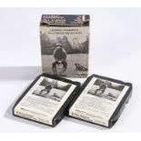 George Harrison - All Things Must Pass, 2 x 8 Track Cartridges, 8X-STCH 1/2-639, boxed.
