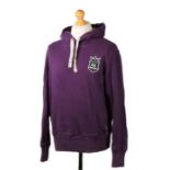 Ed Sheeran's hoody, in purple, Canterbury New Zealand badge, size M. All of the Ed Sheeran