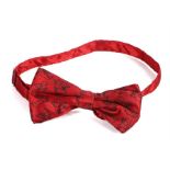 Ed Sheeran's bow tie, Bols, in red with cherub design . All of the Ed Sheeran Collection has come