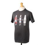 Ed Sheeran's t-shirt, three sauce bottles with the text Good, Good, Weirdo, size M. All of the Ed