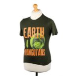 Ed Sheeran's t-shirt, Earth 4 Orangutans, size M. All of the Ed Sheeran Collection has come from