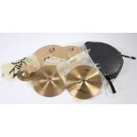 5 x Avedis Custom Zildjian Cymbals - Custom Crash 16", Projection Crash 17", 2 x Top & Bottom New