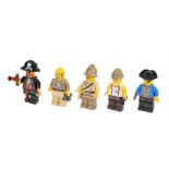 Ed Sheeran's Lego men, two include two explorers, two pirates and a mechanic, (5) . All of the Ed