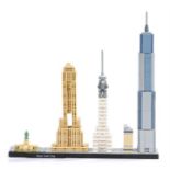 Ed Sheeran's Lego New York City skyline, 26cm long. All of the Ed Sheeran Collection has come from