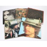 Bob Dylan - 5 x LPs. Desire CBS 86003. Before The Flood (with The Band) Island IDBD1. The Historic