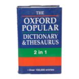 Ed Sheeran's Oxford Popular Dictionary & Thesaurus, 1999 reprint. All of the Ed Sheeran Collection