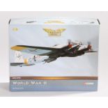 Corgi Aviation Archive World War II model plane number AA33705, "attack by night Heinkel HE1111H-6