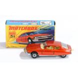 Matchbox Linsey Superfast diecast boxed model vehicle, No 51 Citroen S.M.