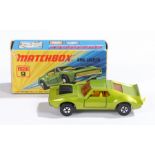 Matchbox Linsey Superfast diecast boxed model vehicle, No 9 AMX Javelin