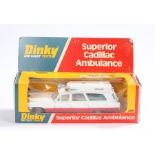 Dinky Diecast toys, Superior Cadillac Ambulance, 288, 1976
