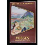 France Vosges poster, Visitex La France, Vosges, L. Teissier des Cros, 62cm x 100cm