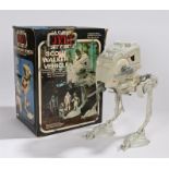 Star Wars Return of the Jedi Scout Walker Vehicle, with hand operated "walking" feature, boxed