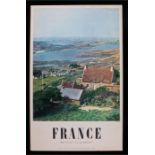 France poster, Photographer Rod Rieder, France Bretagne: Ile De Brehat, printed in France. Published