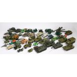 Collection of Dinky. Britains and other military vehicles (qty)
