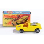 Matchbox Linsey Superfast diecast boxed model vehicle, No 1 Mod Rod