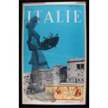 Italy poster, Italie, Asso - Cuppini 62cm x 100cm