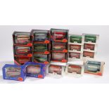 Twenty diecast 1:76 scale model coaches and buses, boxed (20)
