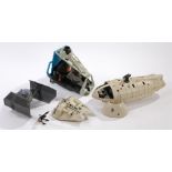 Stars Wars Vehicles, to include Darth Vaders Star Destroyer, Rebel Transporter Vehicle, Snow Speeder