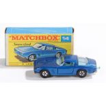 Matchbox Linsey Superfast diecast boxed model vehicle, No 14 ISO Grifo