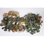 Collection of Action Man figures and accessories to include five figures, costumes, weapons,