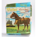 Louis Marx Armoured Horse, Noble Knight Series, Victor, boxed