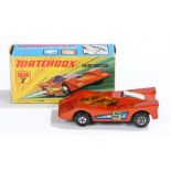 Matchbox Linsey Superfast diecast boxed model vehicle, No 7 Hairy Hustler