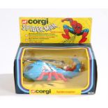 Corgi Spider-Man boxed toy, Spidercopter 928, boxed
