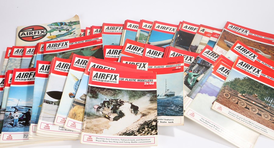 1960's and later Airfix magazines (qty)