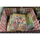 Collection of children's books, to include Tiny Tots, Aunt Louisa's book, Joan Gale Thomas, Take