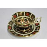 Royal Crown Derby Imari pattern cup and saucer, (2)