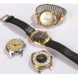 Gentleman's wristwatches, to include Allenby, Avia, Smiths Empire and Excalibur, (4)