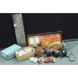 Collection of objects, to include a Morphy Richards hair dryer in original box, a film strip