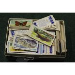 Loose cigarette and tea cards, to include Senior Service bridges of Britain, Brooke Bond British