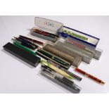 Collection of pens, to include Parker etc, (qty)