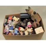 Collecton of models, to include cats. sheep, owls, etc, (qty)