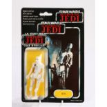 Kenner 8D8, Star Wars, Return of the Jedi, upon a 79 back punched card