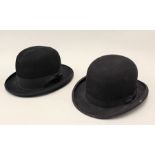 Bowler hat by Christys' of London, another by Lincon Bennett for Moss Bros (2)