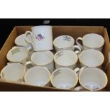 A set of twelve Crown Trent ceramic mugs, (12)