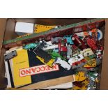 Collection of Meccano and model cars (qty)