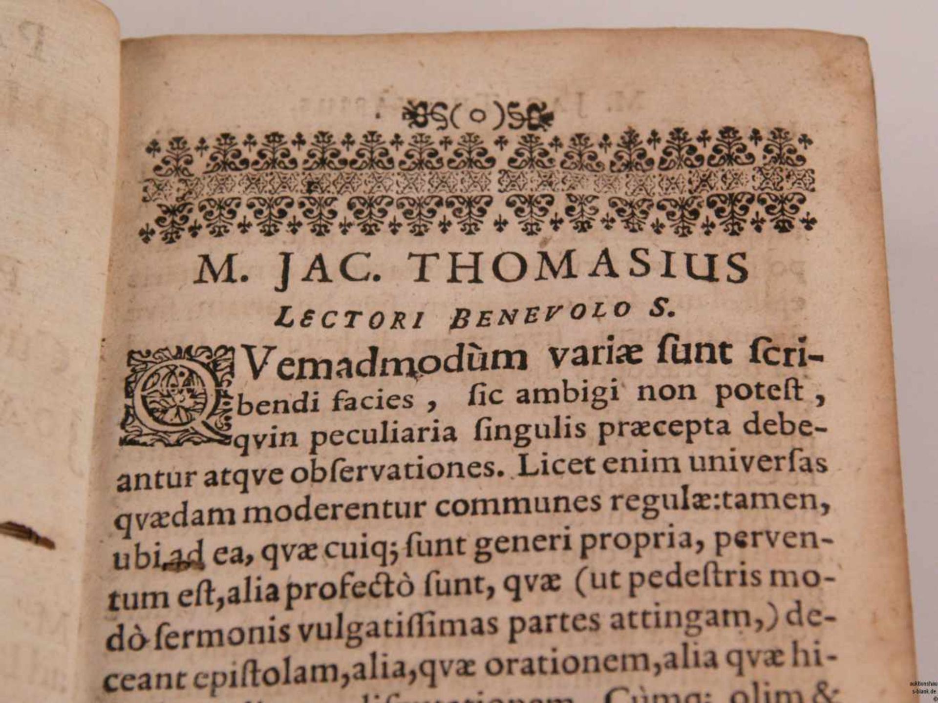 Manutius, Paulus - Paulli Manutii Epistolarum libri XII: Eiusdem Quae Praefationes, Cum Summariis ac - Bild 5 aus 9