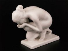 Art Déco-Figur "Die Trinkende" - Rosenthal, Kunstabteilung Selb, Entwurf Ernst Wenck (1865-1929),