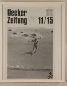 Uecker, Günther (*13.03.1930 Wendorf)- "Uecker Zeitung", Ausgabe 11/15,auf dem Titel mit Bleistift