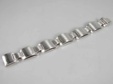 Hermès Armband Bracelet- 925er Silber, Länge: ca.20 cm, Breite: ca. 18,2 mm, Gewicht: 102,7 g,