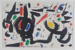 Miró, Jean (1893-1983) - Sans Titre, 1968, Farblithographie aus dem Mappenwerk "Les Essències de