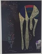 Kandinsky, Wassily (1866 Moskau - 1944 Neuilly-sur-Seine)- Sans Titre, Farblithographie aus "