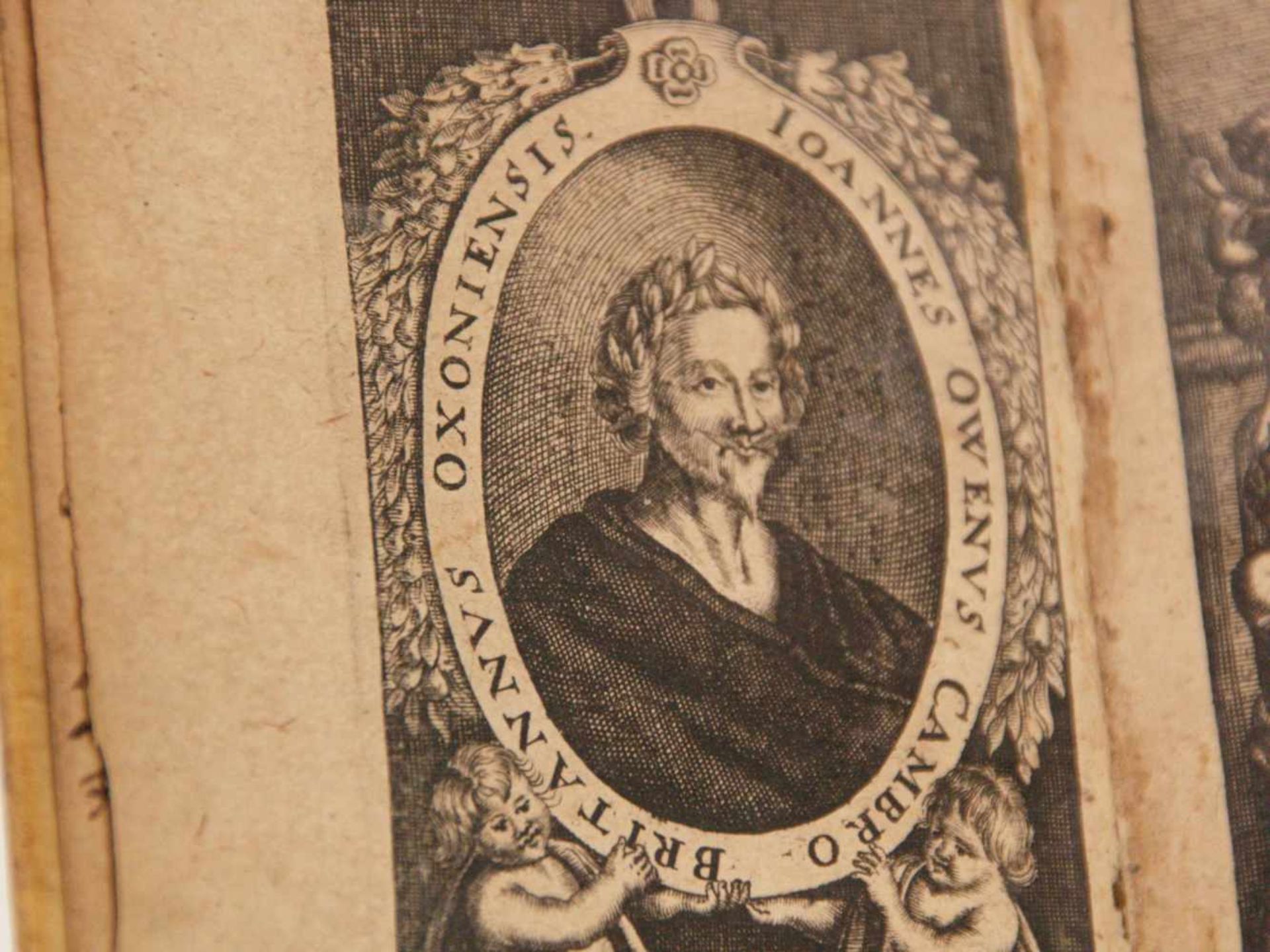 Owen, John (1560 - 1622, walisischer Schriftsteller) - "Epigrammatum Ioan Oweni Cambro-Britann- - Bild 4 aus 7